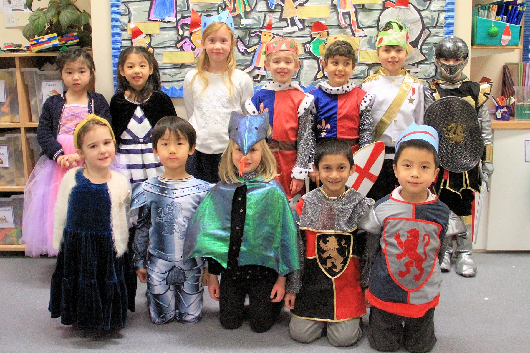 Pupil's in their Medieval Day Costumes