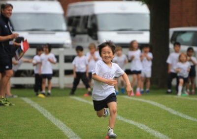 Pupil running