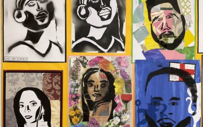 Year 8 Black History Month Art