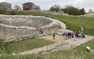 Year 6 History Trip to Castle Acre