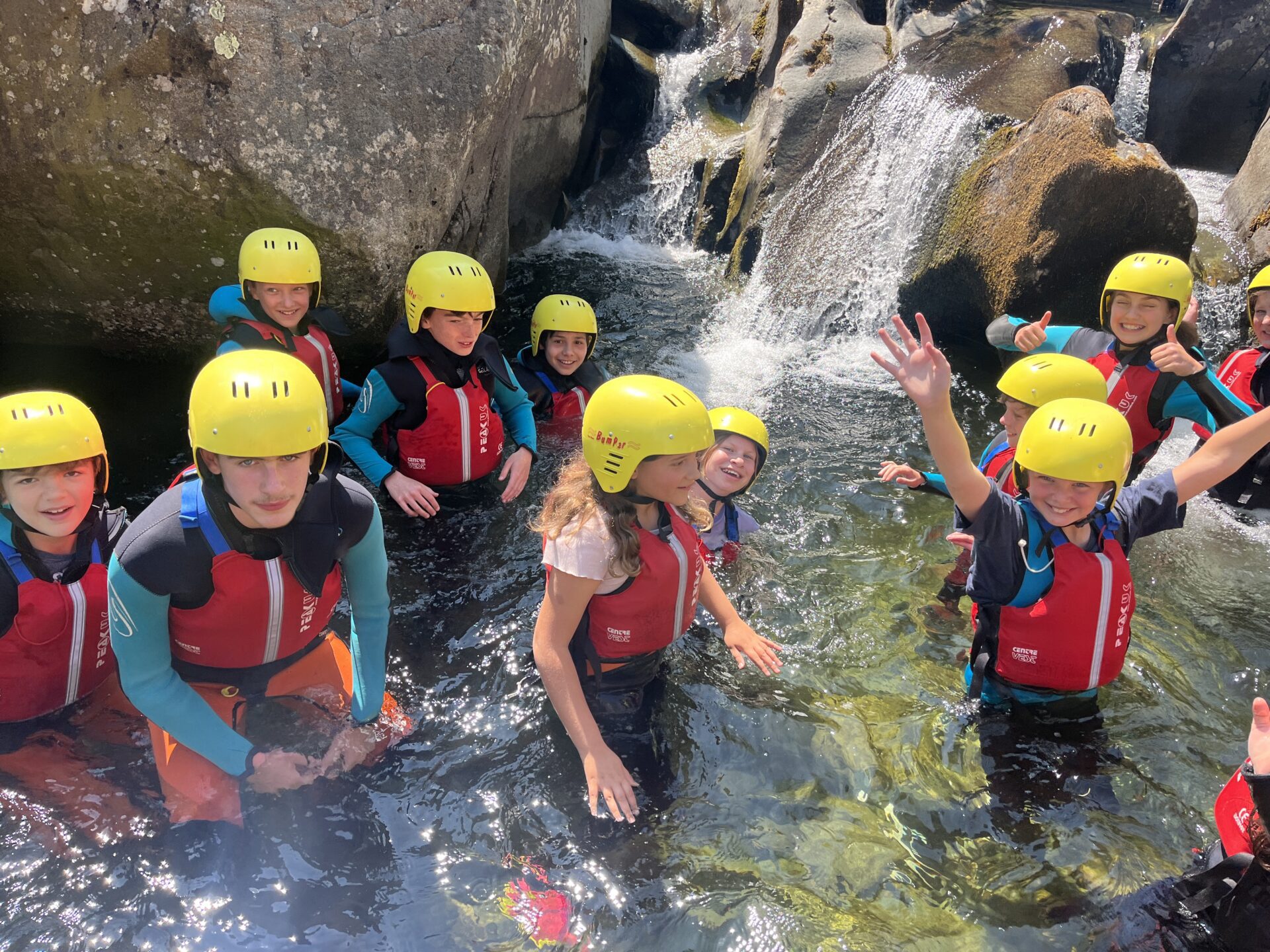 Year 7 pupils sailing