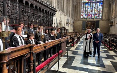 Choristers meet Al Gore