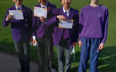 Year 8s win UKMT Team Maths Challenge
